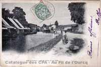 LIZY-S/-OURCQ - VUE DU CANAL ET DU PORT